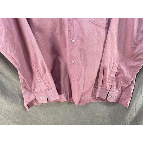 Hugo Boss Button Up Shirt Adult XL 16 1/2 34/35 Pink Long Sleeve‎ Casual Mens. - Picture 3 of 9